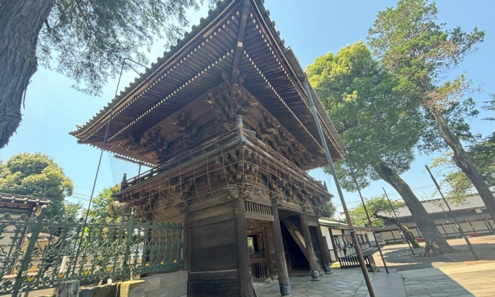 やくよけ祖師 堀之内妙法寺 仁王門 山門