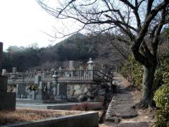 霊園の看板 霊園の看板