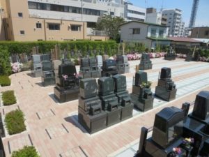 シムティエール外苑の杜の区画風景